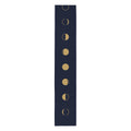 AltarWell Moon Phase Altar Cloth, navy table runner with gold moon phases
